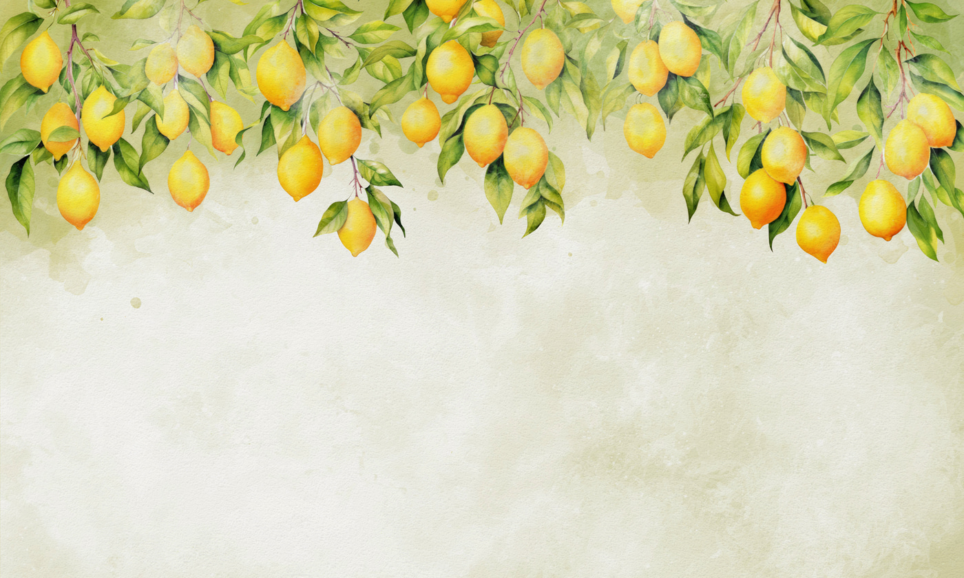 A group of lemons on a tree A group of lemons on a tree