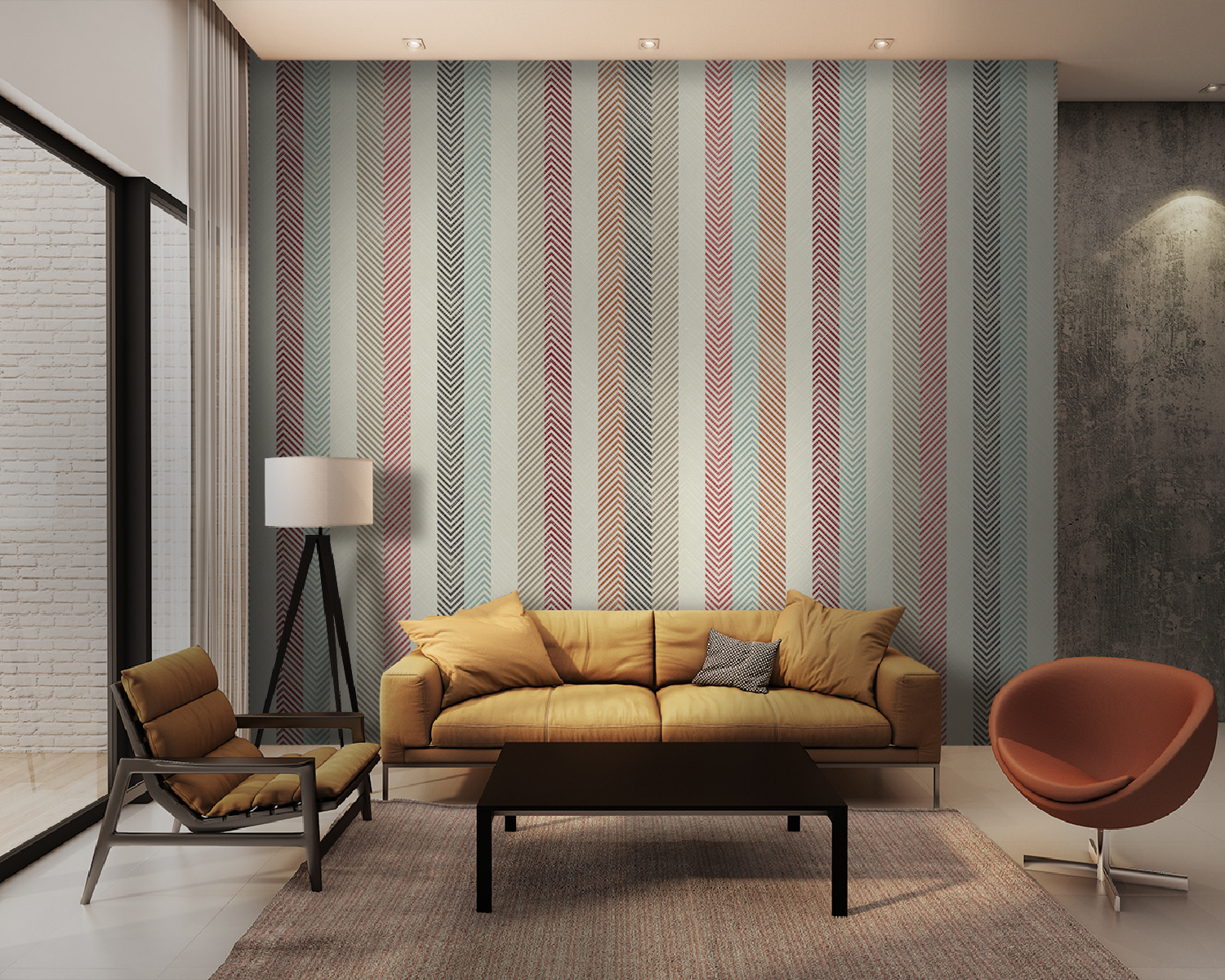 Colorful zigzag pattern design backdrop Colorful zigzag pattern design backdrop