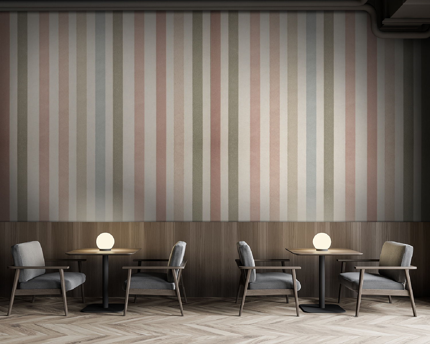 Soft pastel striped pattern design Soft pastel striped pattern design