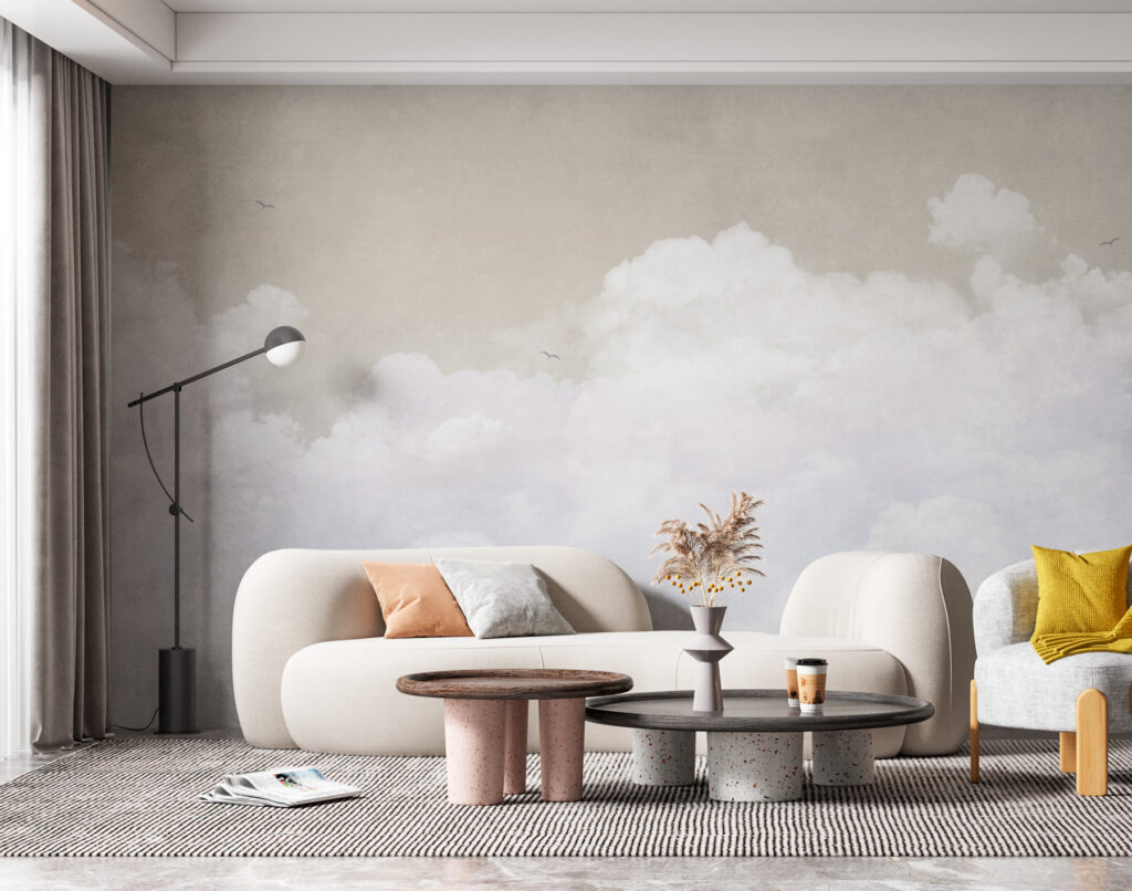 A white clouds in the sky A white clouds in the sky