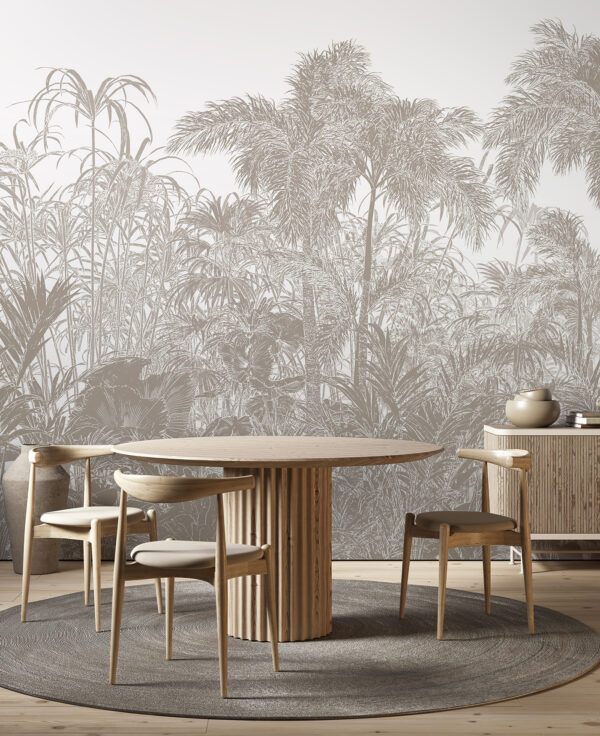 A group of palm trees