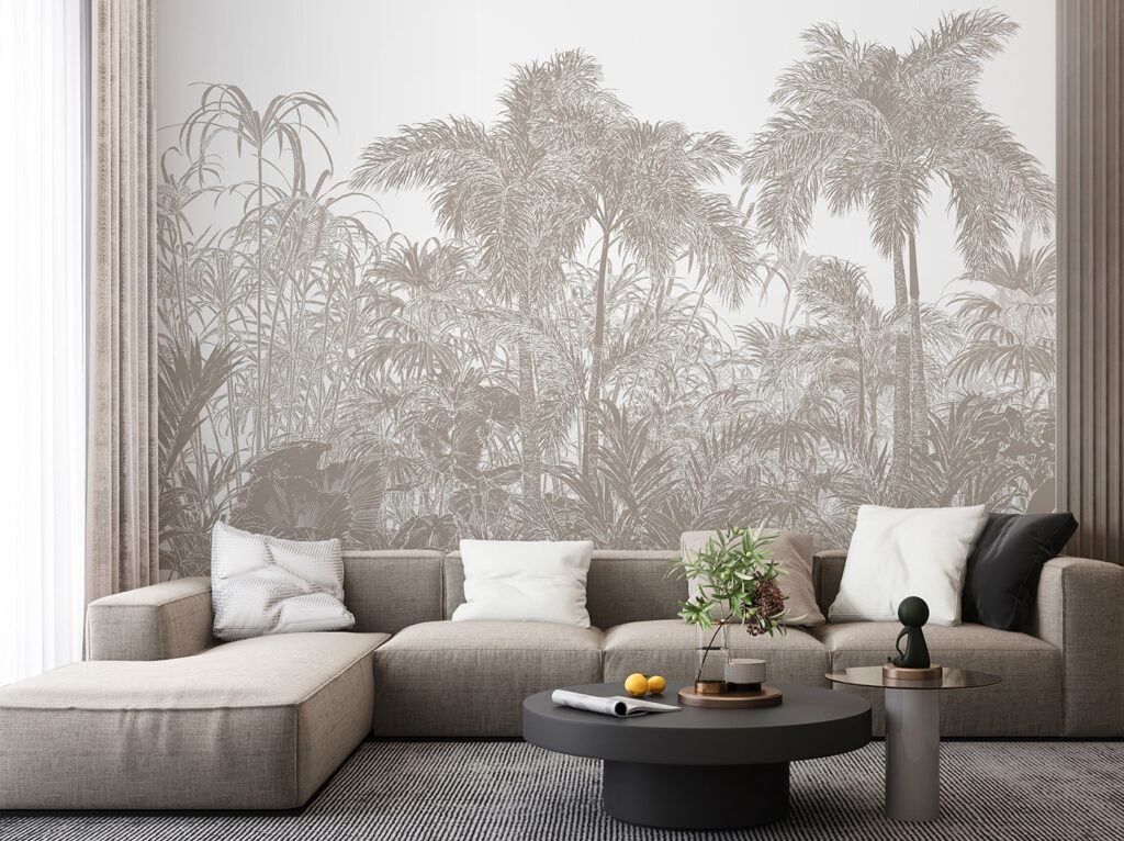 A group of palm trees