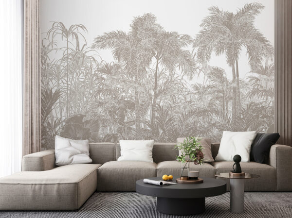 A group of palm trees