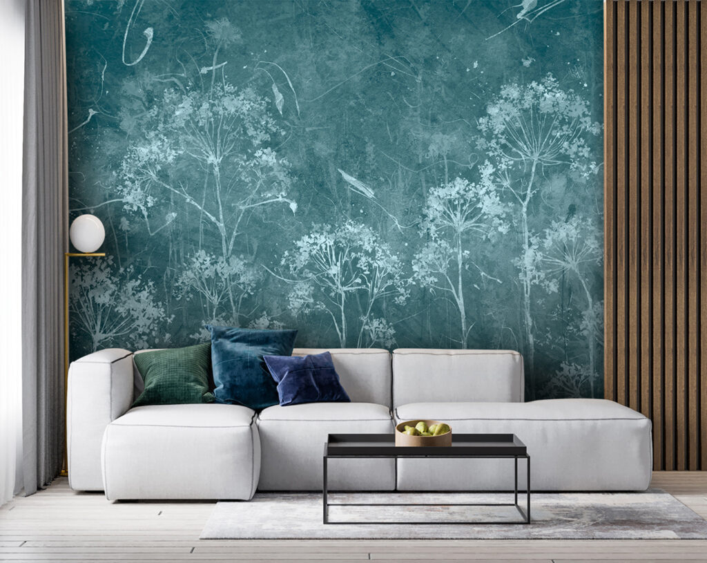 Artistic floral design on textured background Artistic floral design on textured background