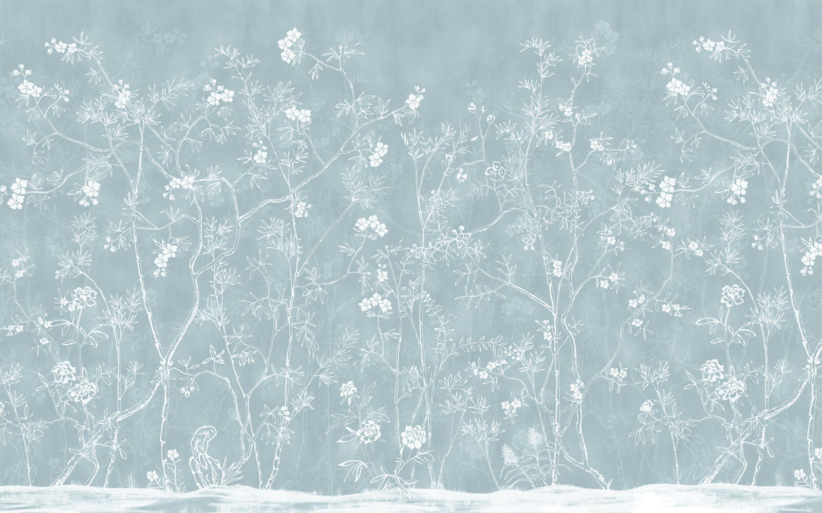 White drawing of a tree White drawing of a tree