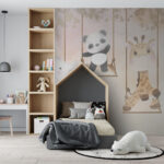 Fototapety Skupina zvierat na hojdačkách