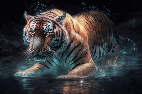 Tiger vo vode Tiger vo vode