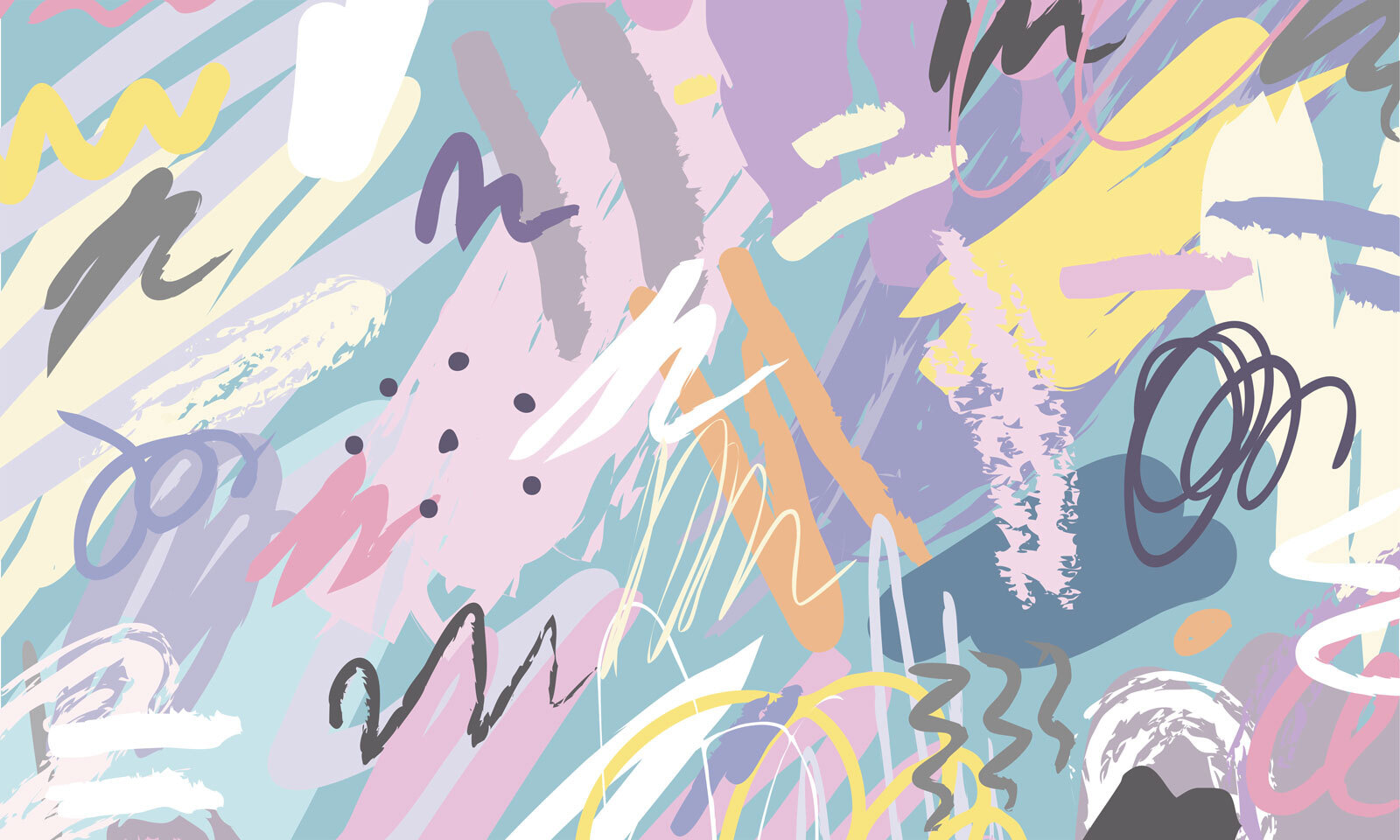 Colorful paint splashes Colorful paint splashes