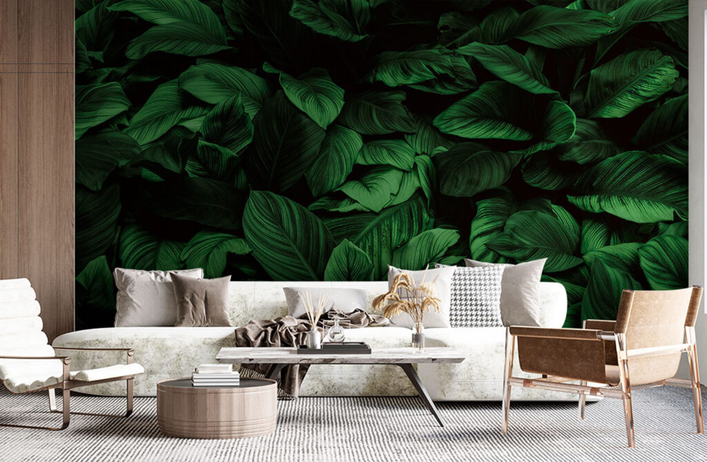 Large green leaves Large green leaves