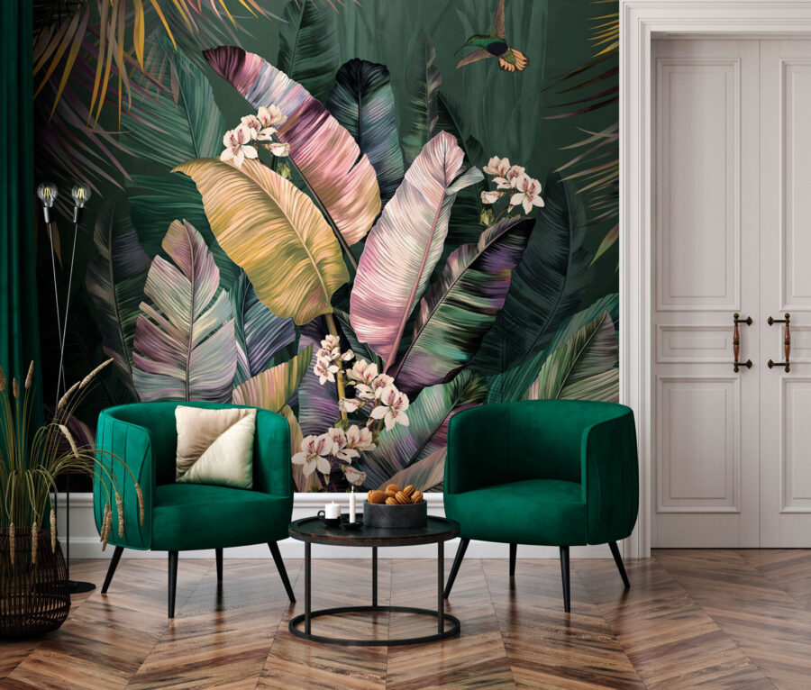 Fototapety Maľba tropickej rastliny