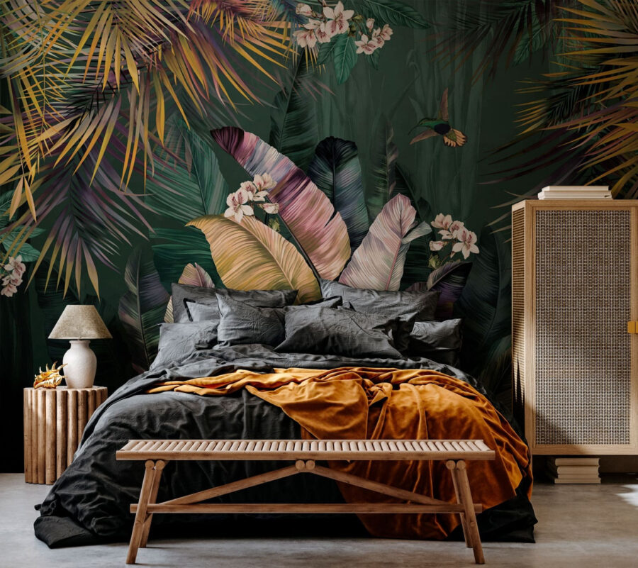 Fototapety Maľba tropickej rastliny - Image 2