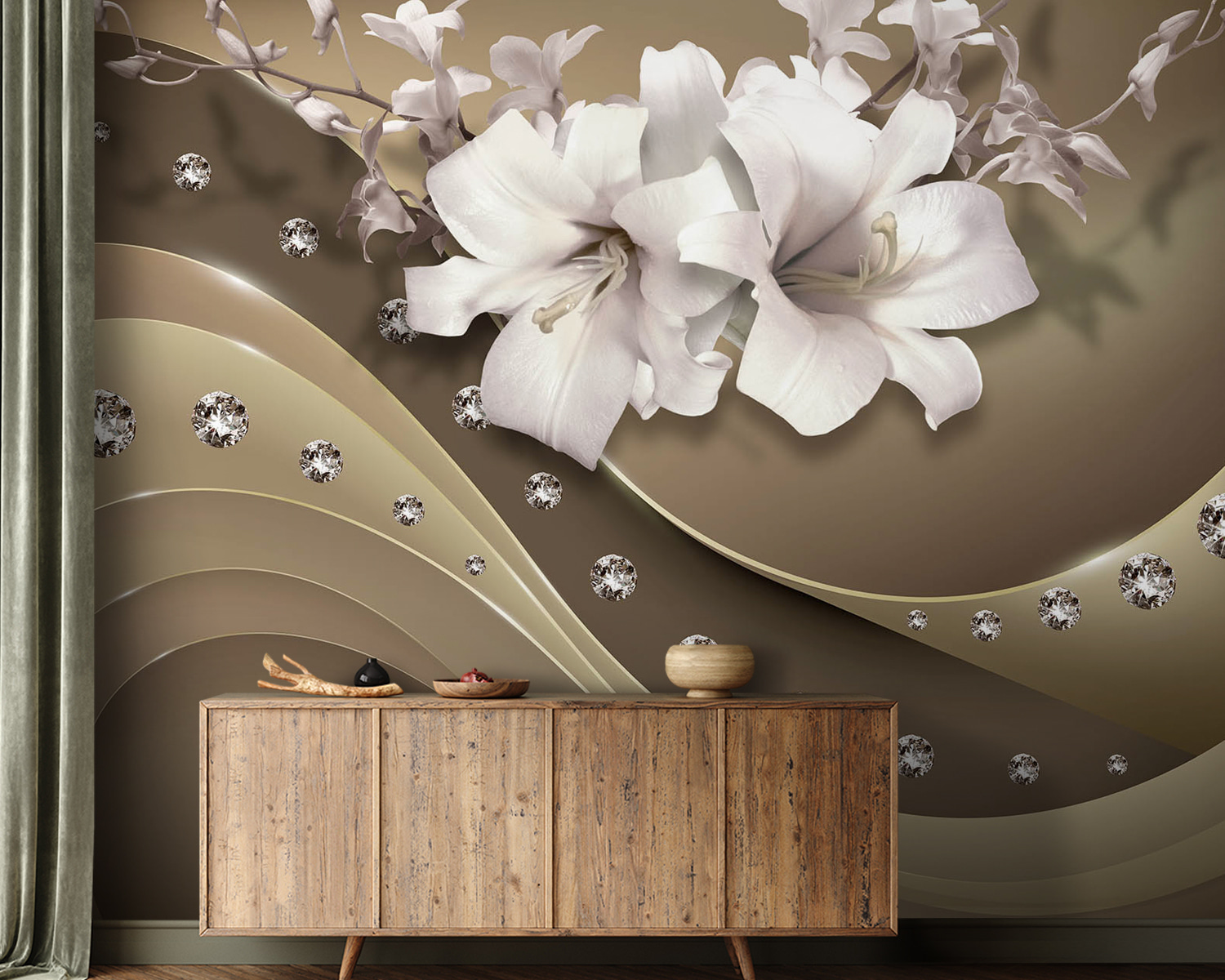 u94081pig21m - Elegantné kvety s trblietavými akcentmi - tegory