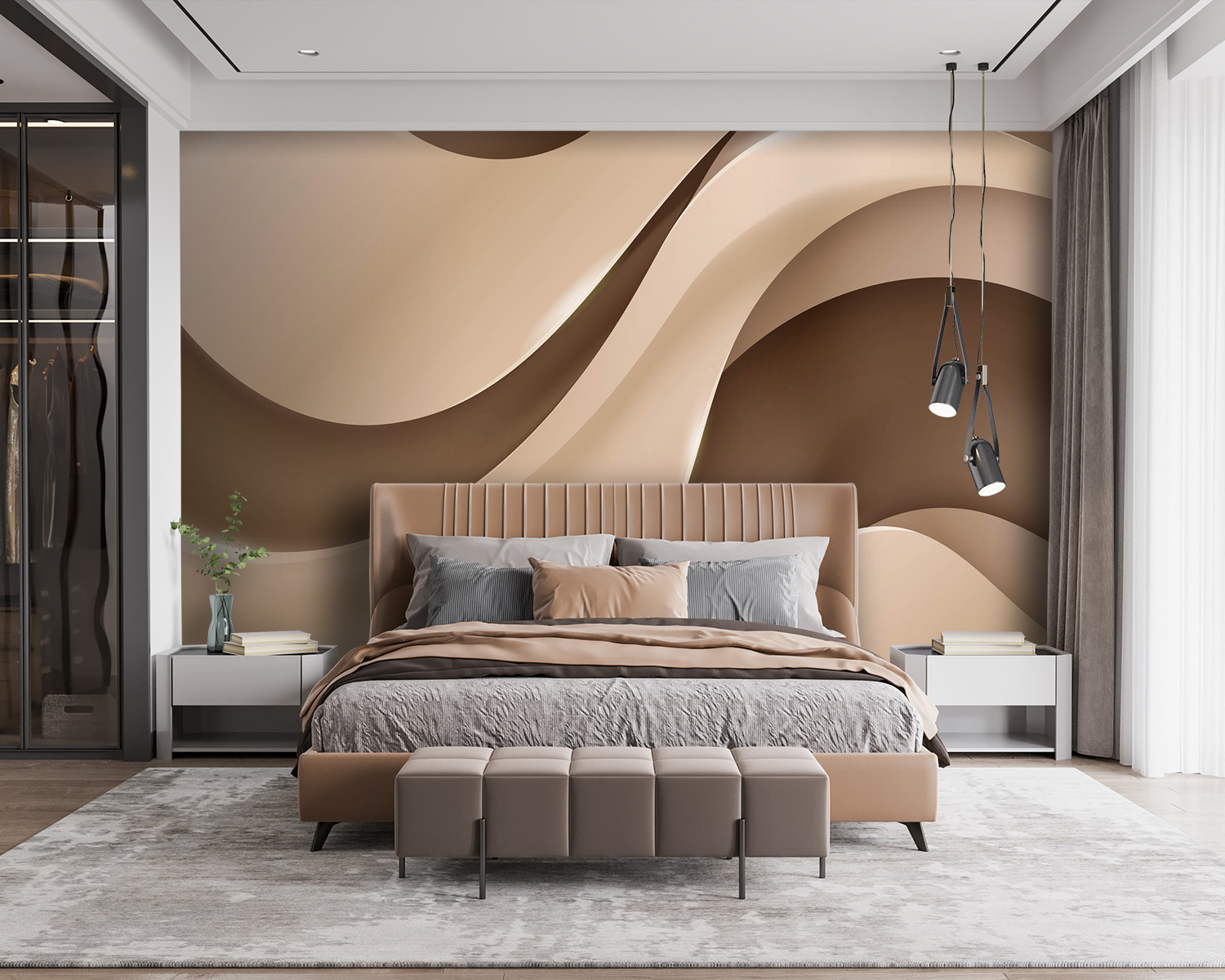 Elegantné vlny v jemných tónoch u94080pib115m - Elegantné vlny v jemných tónoch - tegory