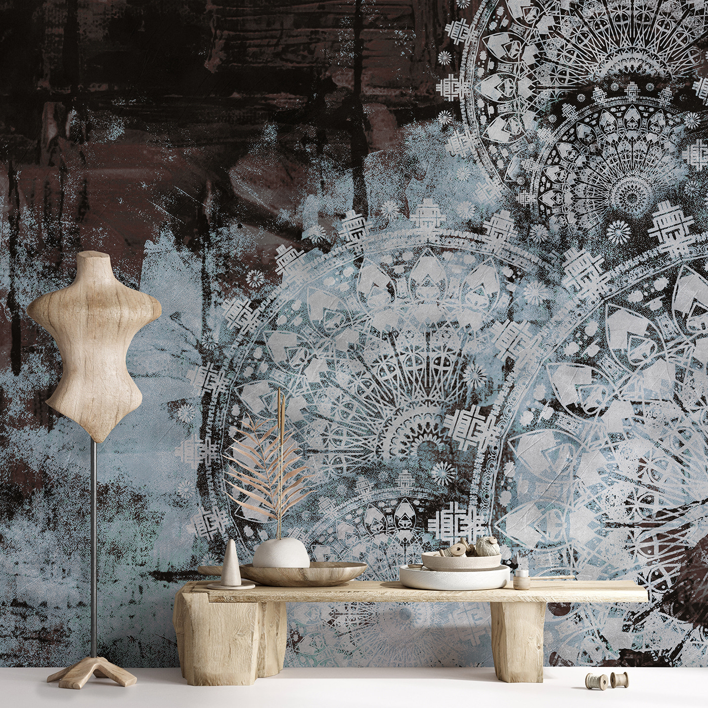 Abstract patterns in muted colors Abstract patterns in muted colors