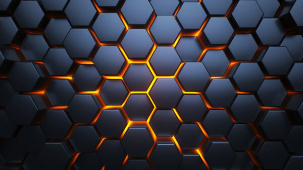Čierne šesťuholníky s oranžovými svetlami u93570p 600x338 - Čierne šesťuholníky s oranžovými svetlami