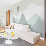 Fototapety Teplovzdušný balón na oblohe