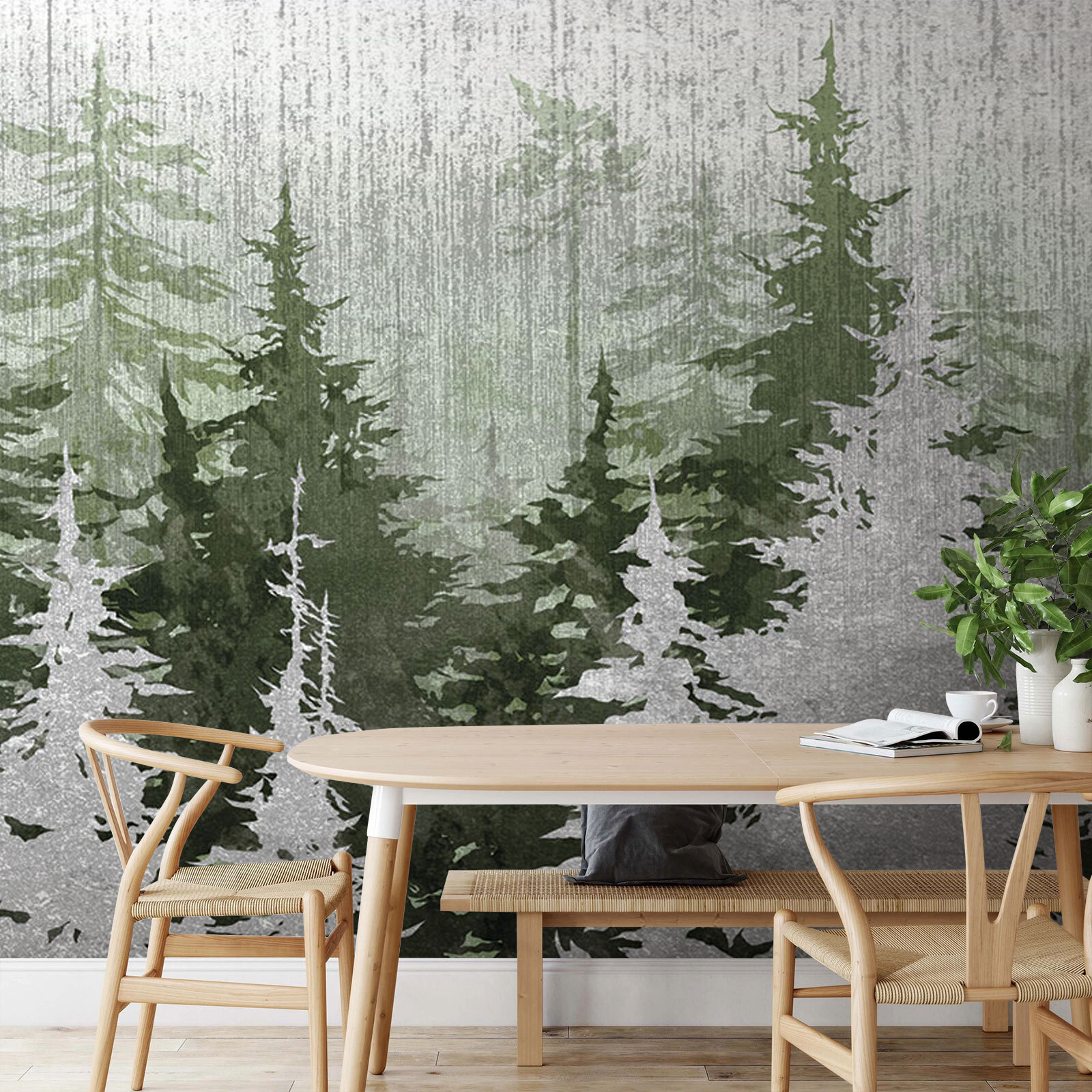 Skupina stromov v lese u93516piq1m - Skupina stromov v lese - tegory