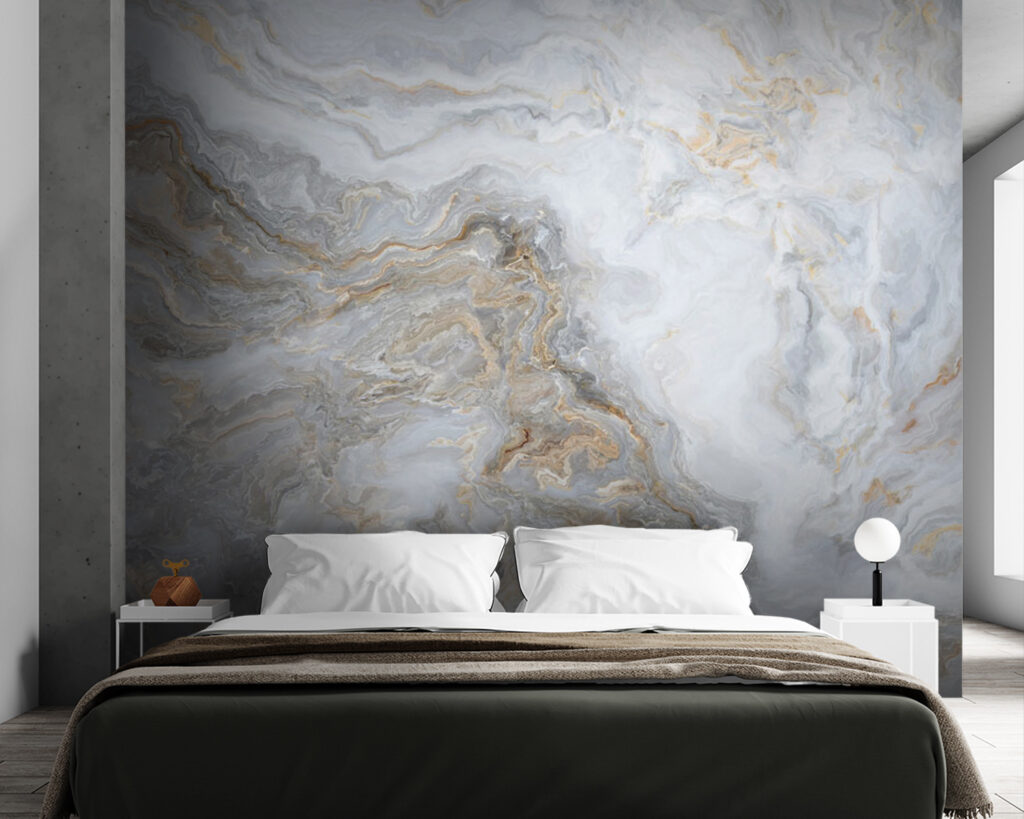 Elegant swirls of soft colors