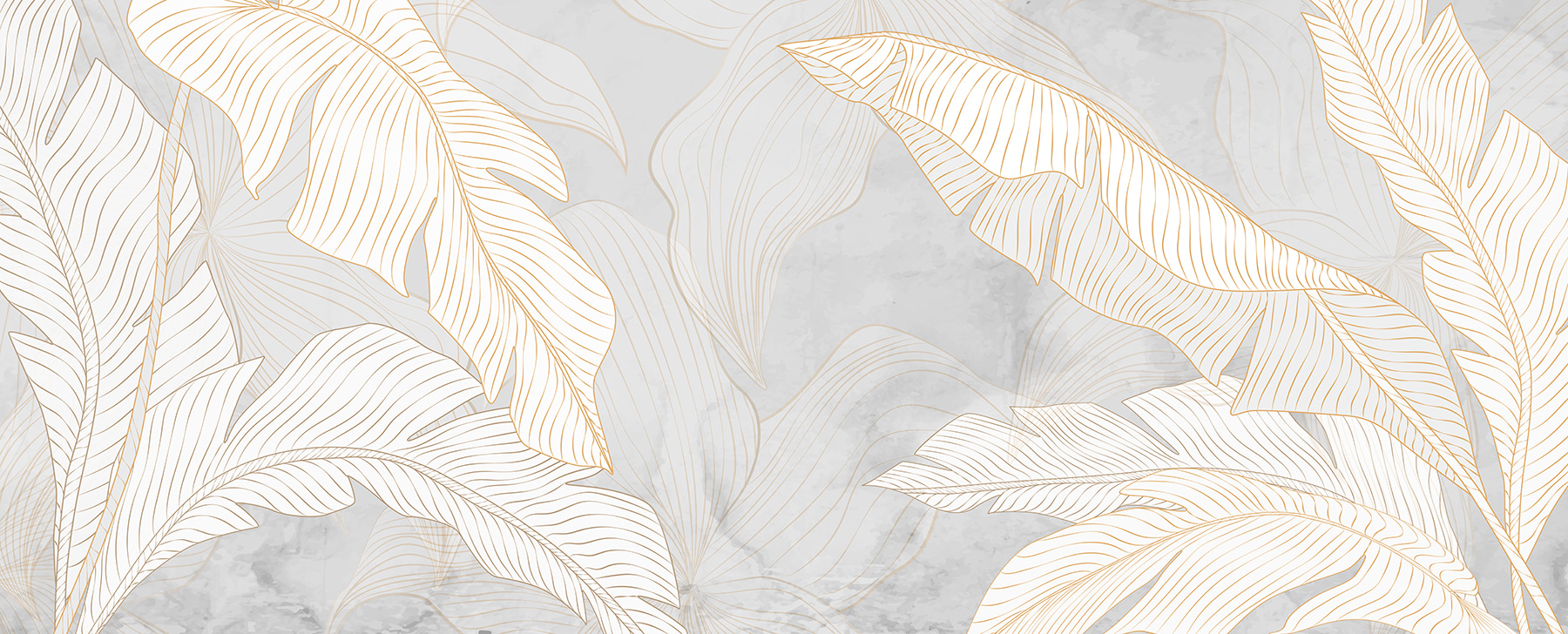 A white and orange leaves on a gray background A white and orange leaves on a gray background