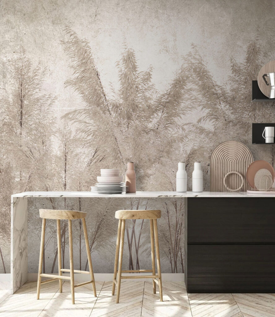 Group of trees with white leaves Group of trees with white leaves