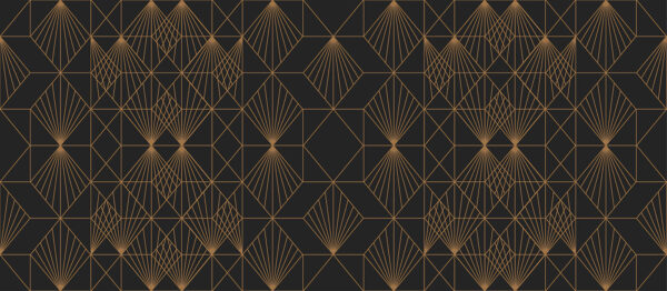 Elegantný kovový geometrický vzor Elegantný kovový geometrický vzor