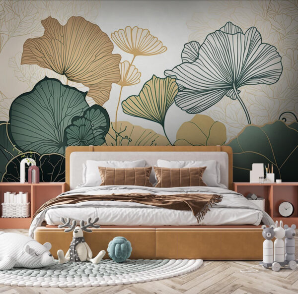 Botanická elegancia v jemných farbách. Botanická elegancia v jemných farbách.