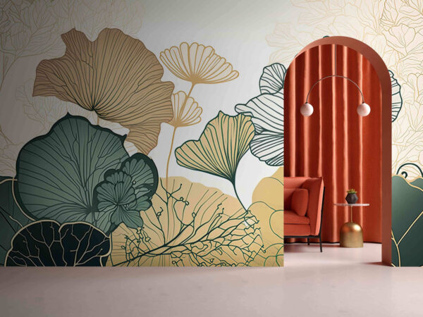 Botanická elegancia v jemných farbách. Botanická elegancia v jemných farbách.