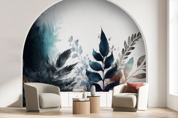 Elegantný botanický abstraktný dizajn. Elegantný botanický abstraktný dizajn.