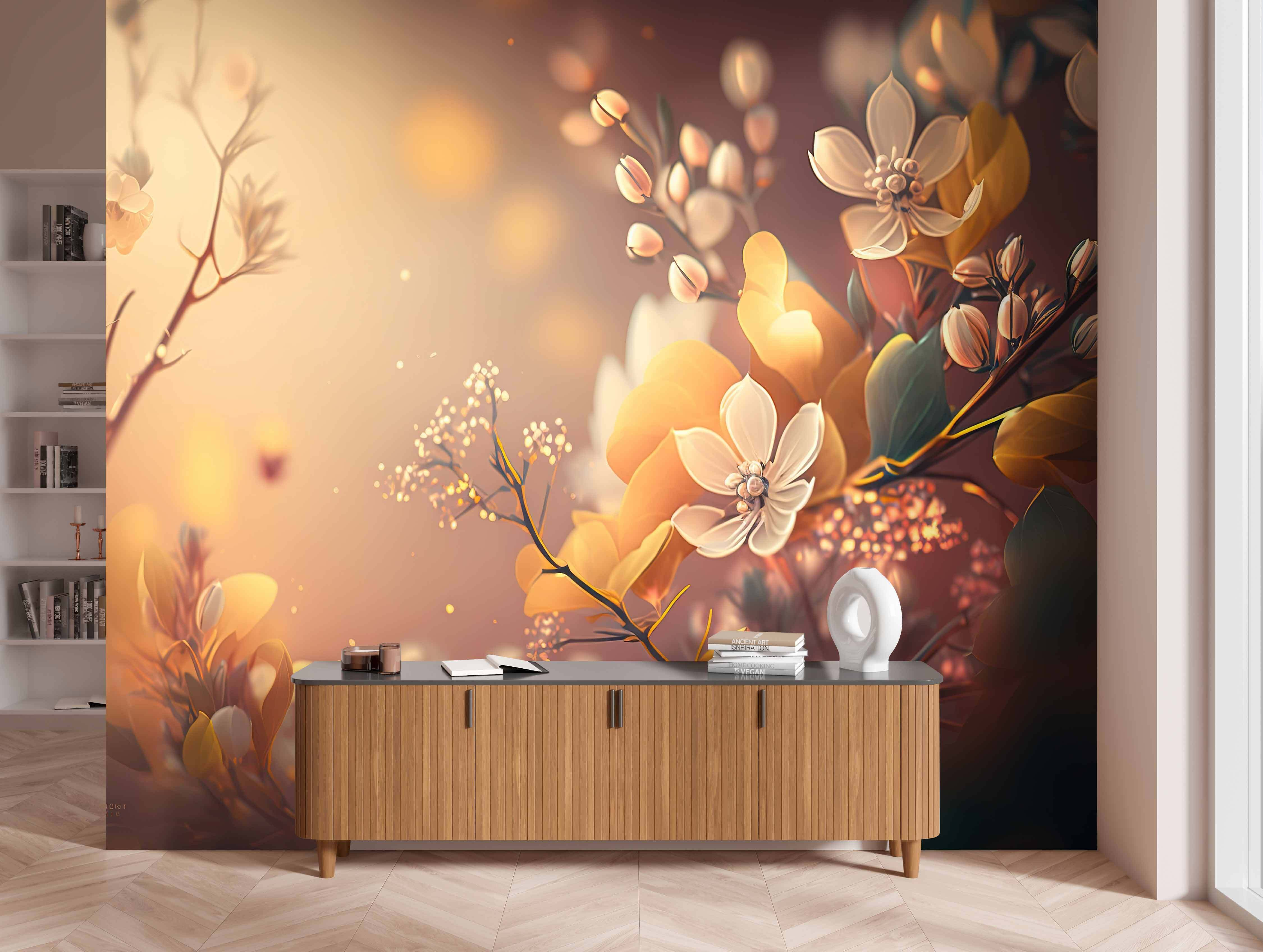 Delicate blooms in soft sunlight Delicate blooms in soft sunlight