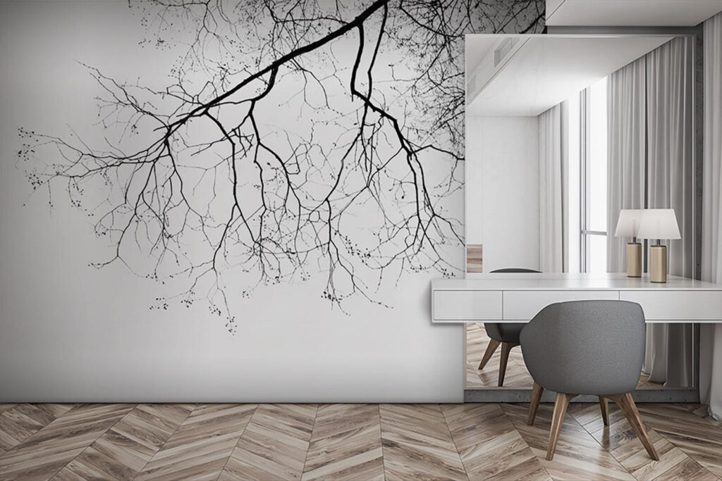 Tree branch with no leaves Tree branch with no leaves