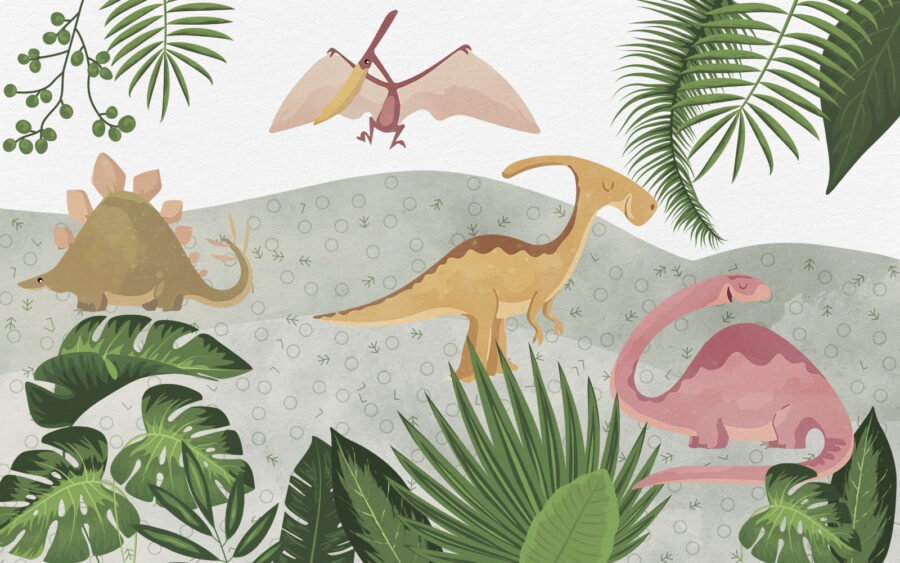 Skupina dinosaurov s listami