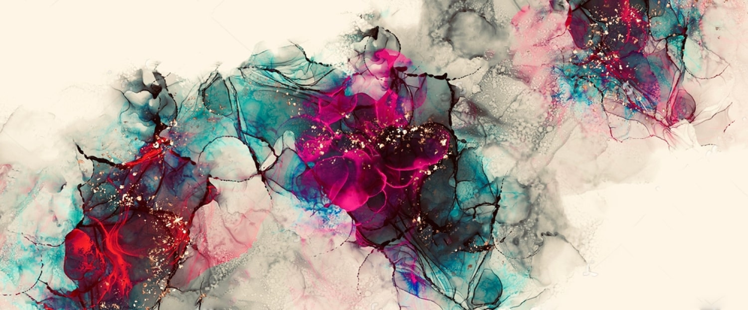 Colorful abstract fluid art composition Colorful abstract fluid art composition