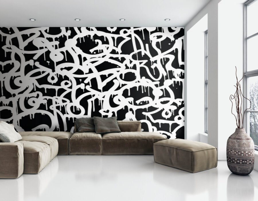 Čiernobiele graffiti Čiernobiele graffiti