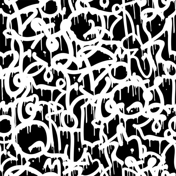 Čiernobiele graffiti Čiernobiele graffiti