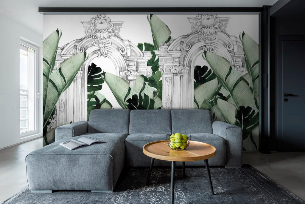 u71503pig1 1024x683 - Biely oblúk so zelenými listami - tegory