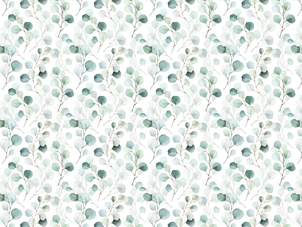 Pattern of green leaves Pattern of green leaves