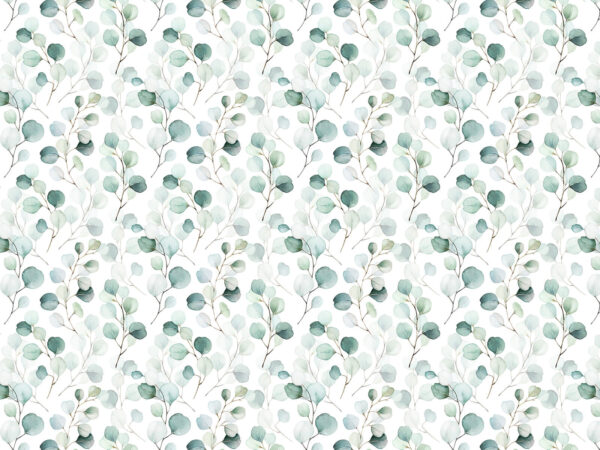 Pattern of green leaves Pattern of green leaves