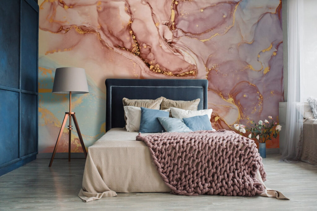 Abstract swirls in soft colors Abstract swirls in soft colors