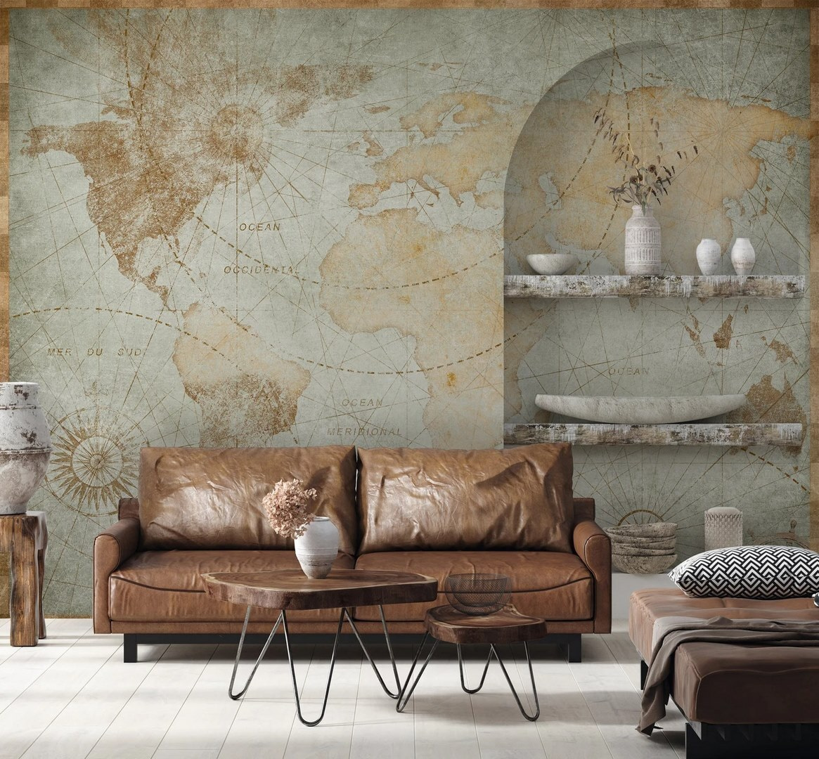 Map of the world Map of the world