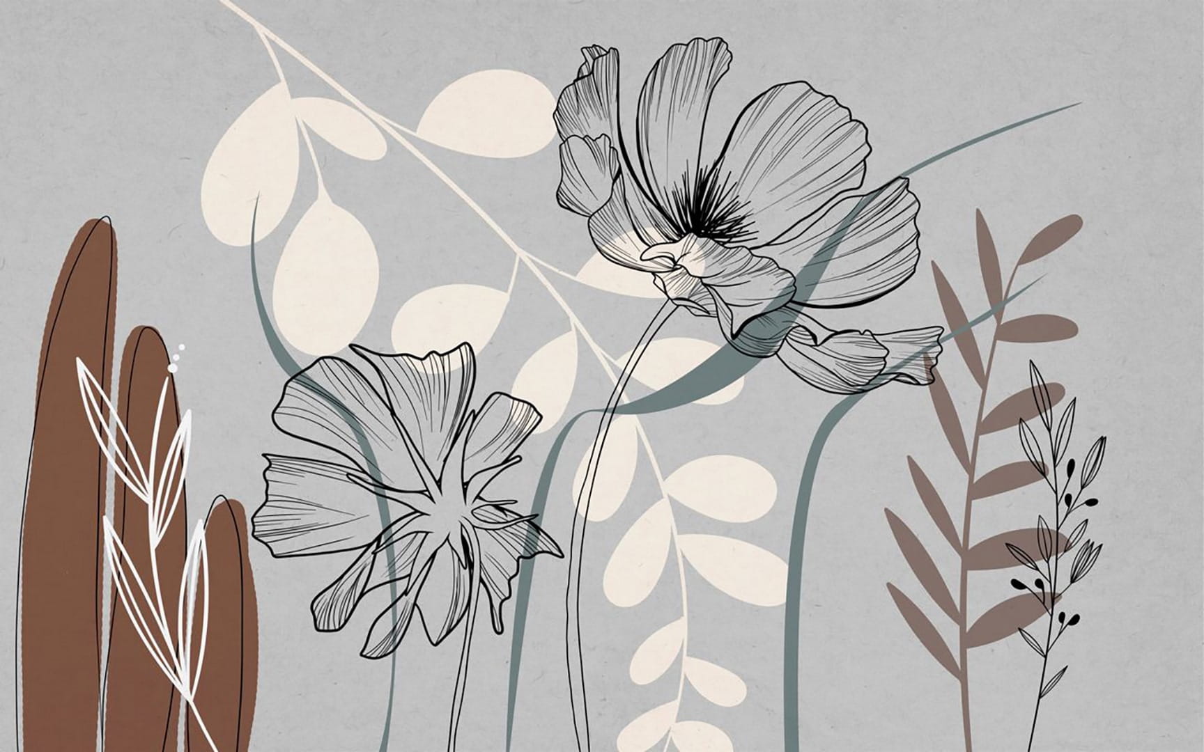 Kresba kvetov a listov u71304p - Kresba kvetov a listov - tegory