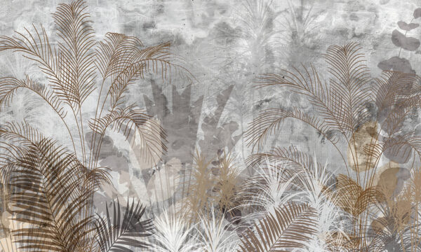 Elegantné botanické vzory v odtieňoch. Elegantné botanické vzory v odtieňoch.