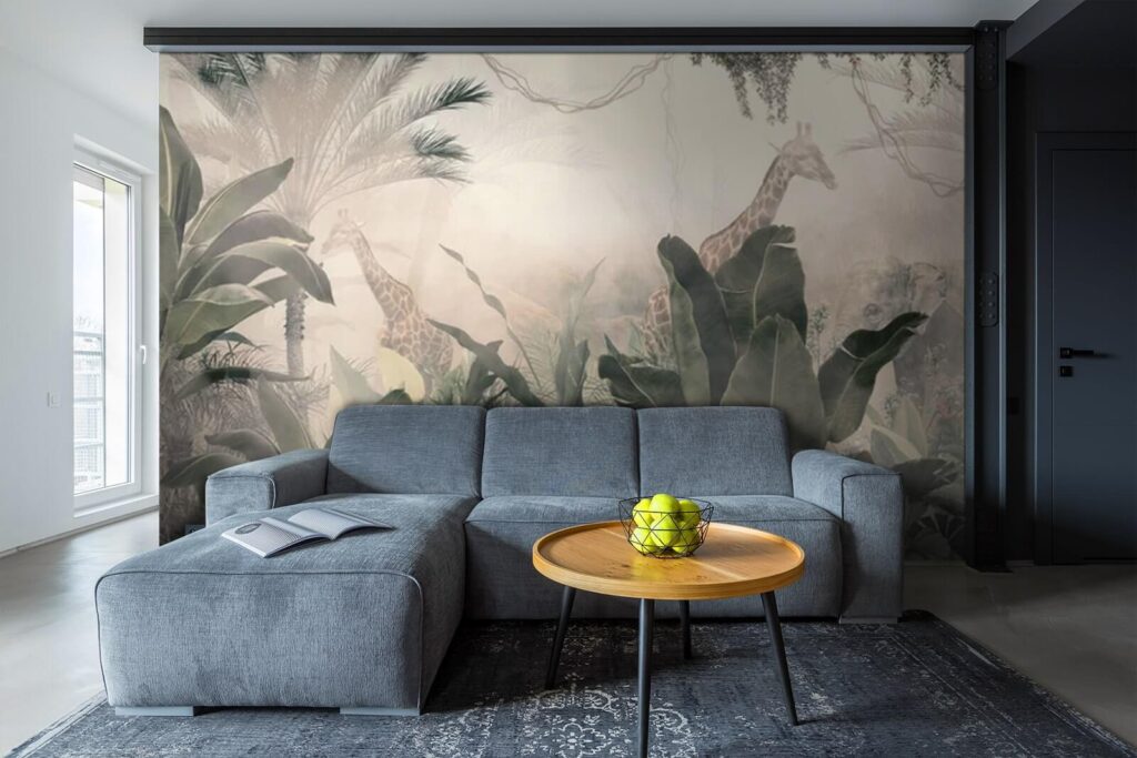 u71250pig1 1024x683 - Žirafy v lese so stromami a rastlinami - tegory