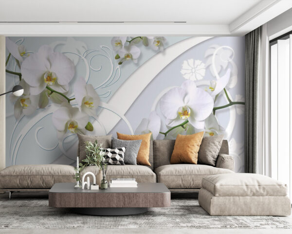 Fototapety Fototapety Krásne orchidey na jemnom pozadí (Katalógové číslo: u63511)