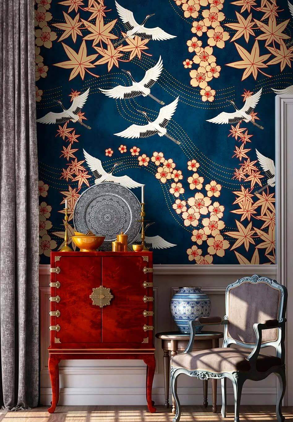 u59517pig1m - Vzor kvetov a vtákov - tegory