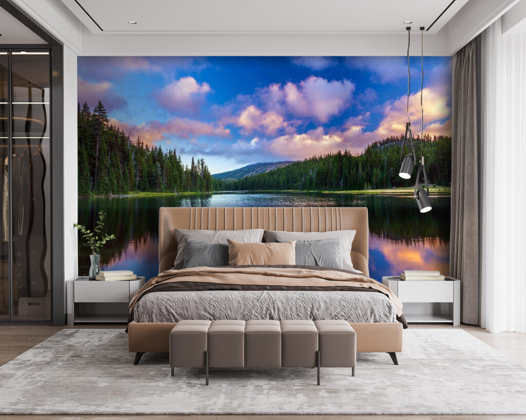 u58610pib115m 1024x819 - Jazero obklopené stromami a horami - tegory