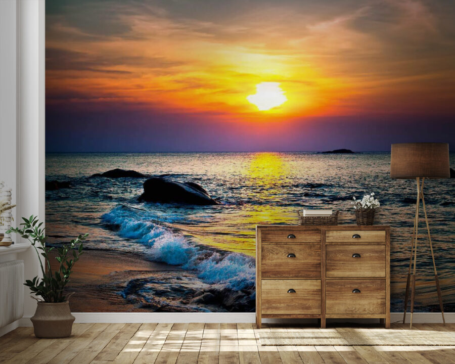 Fototapety Západ slnka nad plážou - Image 3