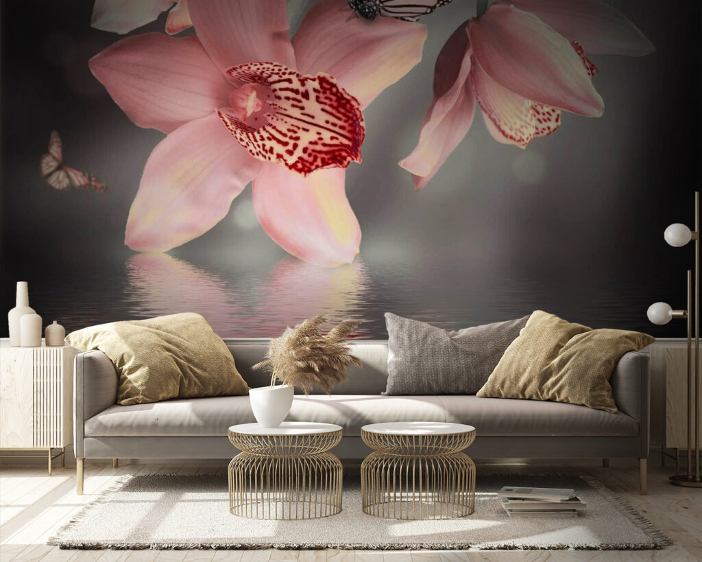 u57697pig9m 1024x819 - Ružové orchidey a motýle na vetve - tegory