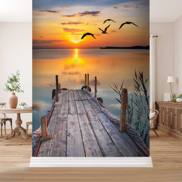 Dok s vtákmi lietajúcimi nad vodou u57673pih1 600x600 - Dok s vtákmi lietajúcimi nad vodou