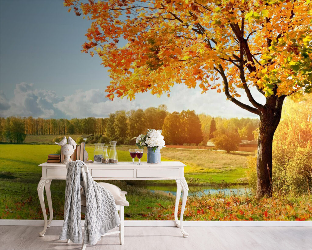 u57294pig5 1024x819 - Strom s oranžovými listami na poli - tegory