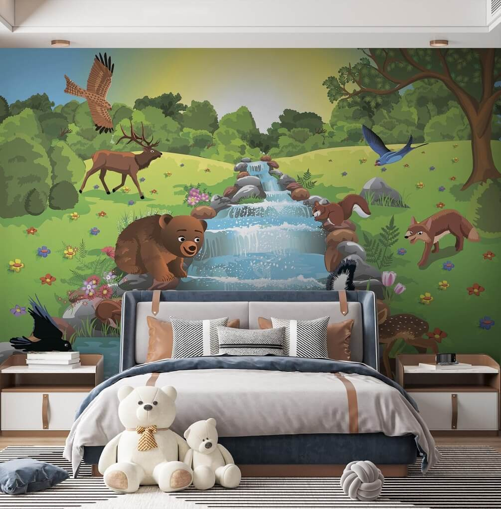 Karikatúra zvierat v potoku u55792pib1 - Karikatúra zvierat v potoku - tegory